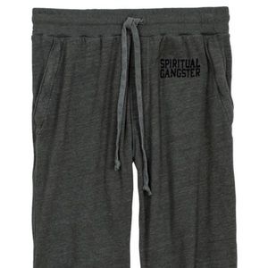 Spiritual Gangster varsity jogger shorts